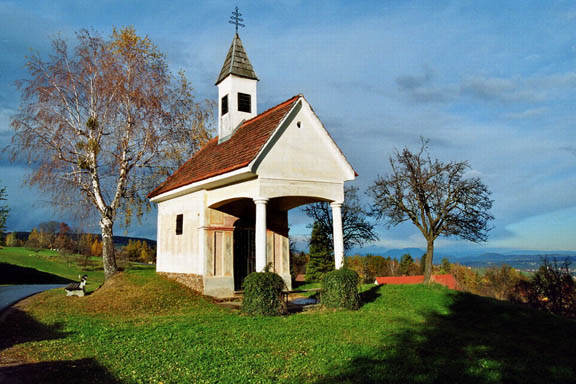 Göri-Kapelle in Sierling, erbaut ca. 1780, 527 m